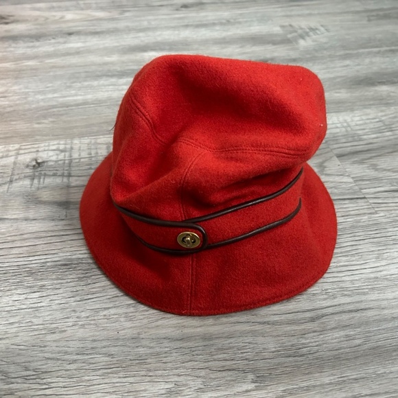 Coach Women's Wool Blend Bucket Hat Sz M/L - Picture 3 of 10